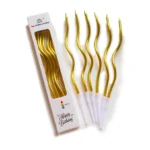 Golden Spiral Birthday Candles