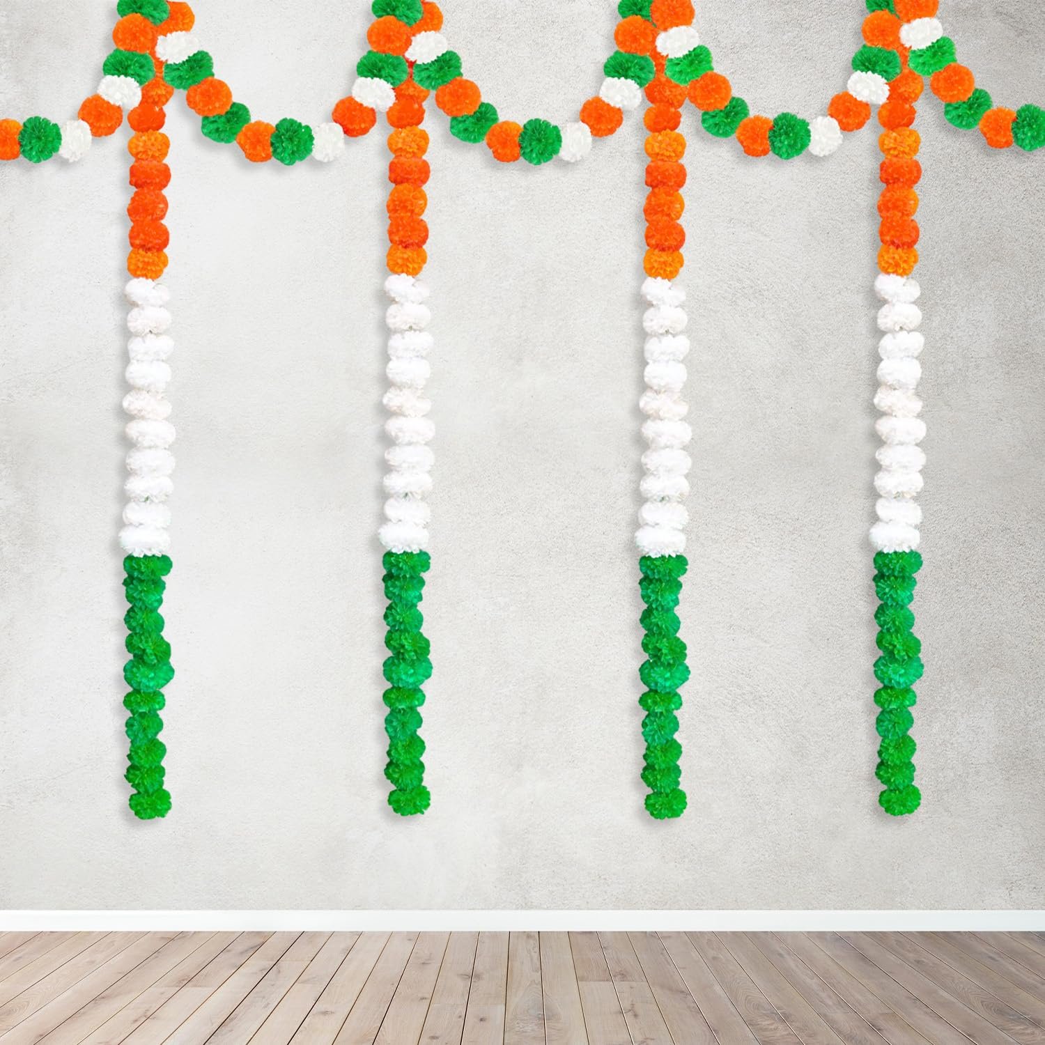 71xUIqA9pYL._SL1500_ Tricolour Hanging 5pc Decor - Image 1