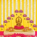 Handmade Artificial Jasmin Garland Banner